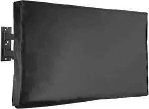 VIVO Universal Outdoor Waterproof Weather Resistant Flat Screen Cover Protector for 70" to 75" TV (COVER-TV070B)
