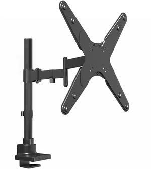VIVO Ultra Wide Monitor and TV Desk Mount for up to 55 inch Screens, Articulating Arm, Black, STAND-V155D