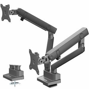 VIVO Premium Aluminum Full Motion Dual Monitor Arm Desk Mount Stand, Fits Ultrawide Screens up to 35" (STAND-V102BB)