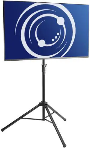 VIVO Black Tripod 32" to 55" TV Display Floor Stand Height Adjustable Mount