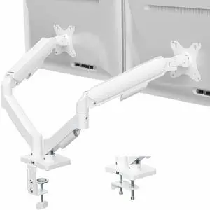 VIVO Dual Monitor Mechanical Spring Desk Mount Fits Computer Screens up to 32"