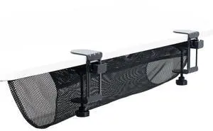 VIVO Clamp-on Under Desk Mesh Cable Management
