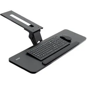 VIVO Adjustable 34" Computer Keyboard & Mouse Platform Tray Under Desk Mount VIVO Adjustable 34" Computer Keyboard & Mouse Platform Tray Under Desk Mount