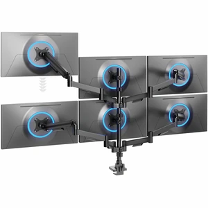 VIVO Hex Monitor Mechanical Spring Desk Mount Stand, Fits Screens up to 27" VIVO Hex Monitor Mechanical Spring Desk Mount Stand, Fits Screens up to 27"