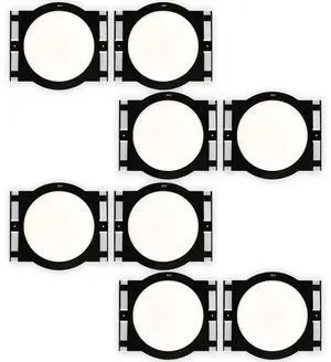 Theater Solutions RK8C In Ceiling Installation Rough In Kit for 8" Speakers 4 Pair Pack