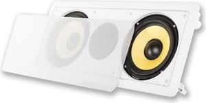 Acoustic Audio HD-6c Flush Mount Center Speaker with 6.5" Woofers In Wall