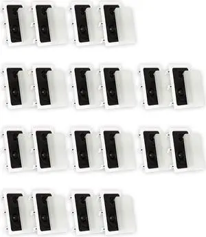 Theater Solutions TS50W In Wall Speakers Surround Sound Home Theater 10 Pair Pack