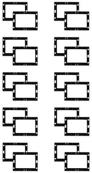 Theater Solutions RK8W In Wall Installation Rough In Kit for 8" Speakers 10 Pair Pack