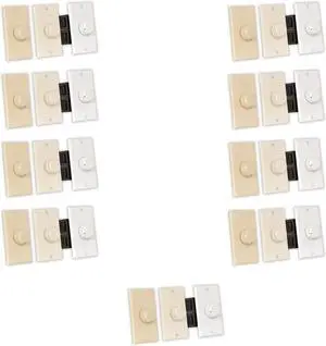 Theater Solutions TSVCD Speaker Volume Control 3 Color White Ivory Almond 9 Pack