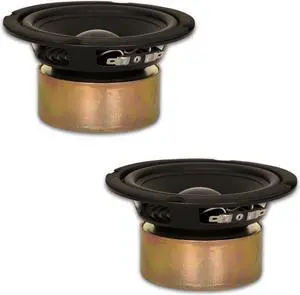2 Goldwood Sound GW-5028/S Shielded 5.25" Woofers 130 Watt each 8ohm Replacement Speakers