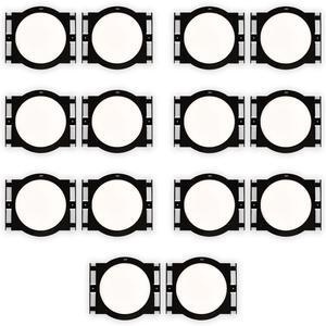 Theater Solutions RK6C In Ceiling Installation Rough In Kit for 6.5" Speakers 7 Pair Pack