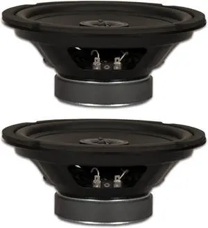 2 Goldwood Sound GW-8004/8 Two Way 8" Woofers with Tweeters 50 Watt each 8ohm Speakers