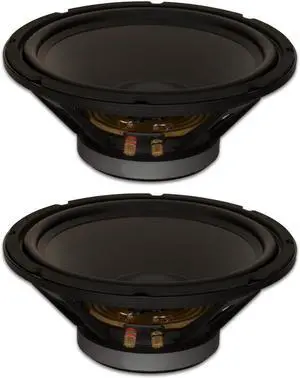 2 Goldwood Sound GW-12PC-4 Heavy Duty 4ohm 12" Woofers 450 Watts each Replacement Speakers
