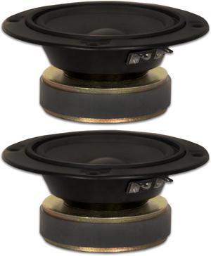 2 Goldwood Sound GM-85/4 Poly Mica 5" Midranges 120 Watt each 4ohm Replacement Mids