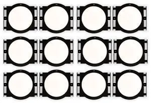 Theater Solutions RK8C In Ceiling Installation Rough In Kit for 8" Speakers 6 Pair Pack
