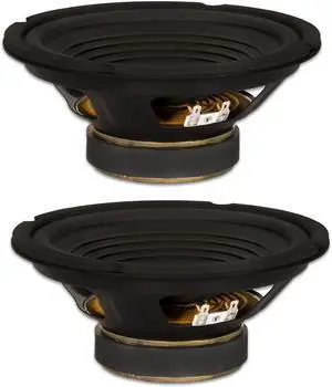 2 Goldwood Sound GW-208/8 OEM 8" Woofers 200 Watts each 8ohm Replacement Speakers
