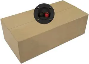 250 Goldwood Sound RGT-5025 Round Power Terminal Plates Gold Post Speaker Terminals