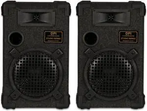 GOLDWOOD DPI-800C/8 Passive 8" Speaker Pair Monitor Studio Home Audio