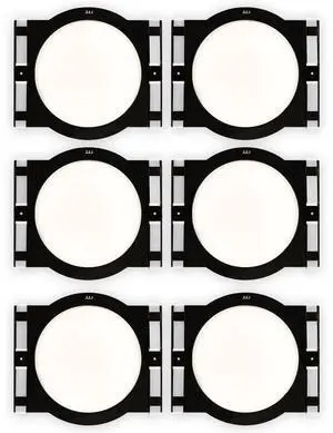 Theater Solutions RK8C In Ceiling Installation Rough In Kit for 8" Speakers 3 Pair Pack