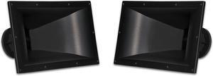 2 Goldwood Sound GM-450PB Heavy Duty ABS Directivity Horns 2" Throat High Frequency