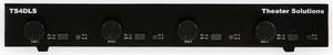 Theater Solutions TS4DLS Dual Input 4 Zone Speaker Selector Box Volume Controls