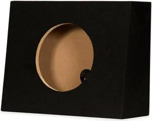 GOLDWOOD TR10F Sealed 10" Single Slim Car Box Speaker Cabinet Truck SUV
