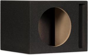 10SP Ported 10" Single Car Bass Box Speaker Enclosure Cabinet for Car Truck SUV