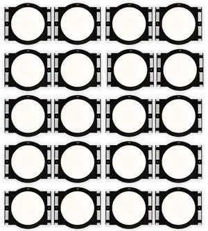 Theater Solutions RK8C In Ceiling Installation Rough In Kit for 8" Speakers 10 Pair Pack