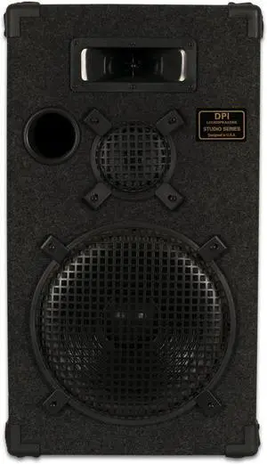 GOLDWOOD DPI-1200C/8 Passive 12" Speaker 3-Way PA DJ Karaoke Home Audio