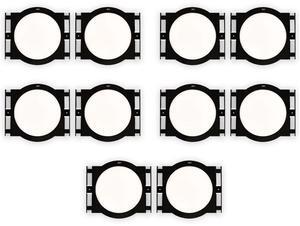 Theater Solutions RK6C In Ceiling Installation Rough In Kit for 6.5" Speakers 5 Pair Pack