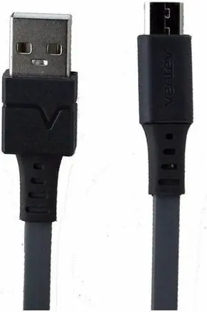 Ventev (515661) 3.3 Ft Sync & Charge Cable for Micro USB Devices Cable - Gray