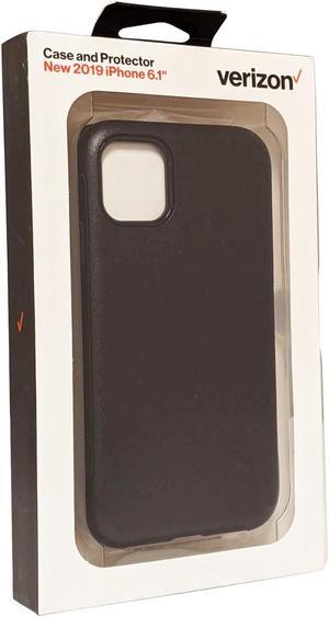 Verizon Case & Glass Screen Protector for iPhone 11 - Black