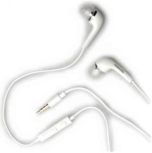 OEM Samsung 3.5mm Stereo Headset with Volume Control (White)