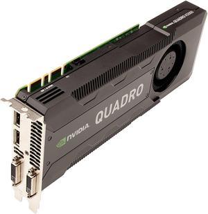 Nvidia Quadro K5000 4GB GDDR5 256-bit PCI Express 2.0 x16 Full Height Video Card