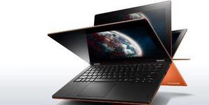 Lenovo Yoga 13 Ultrabook - Windows 8.1 Pro - Intel Core i5-3337U, 8GB RAM, 128GB SSD, 13.3" Multi-Touch HD+ IPS Display (1600x900), Clementine Orange