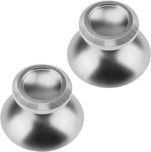 Aluminum Alloy Metal Analog Thumbstick for XBox One Controller Silver