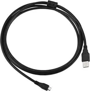 1.8M Meter Micro USB to USB Data Sync Power Charge Cable Black