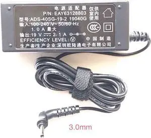 AC Adapter for LG Gram 15Z975-A AAS5U1 Ultrabook ADS-40SG-19-2 19040G EAY63128803 15Z970 14Z970 19V 2.1A 13Z970-A.AAS5U1 15Z980-A.AAS7U1 14Z970-A.AAS7U1