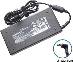 AC Adapter for MSI GS60 Ghost-003 ADP-150VB B GS70 2QD-281FR Stealth 2PE-i71611 Notebook Laptop GP62MVRX Leopard Pro-661 2PC-003US 2PC-287UK 150W 7.7a A14-150P1A A17-150P2A