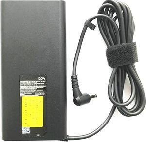 AC Adapter for MSI GL62 GE72 120W 195V 615A PA112110CL 55MM 25MM