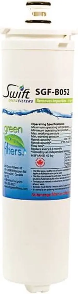 Swift Green Replacement Filter for Bosch 640565 Refrigerator Filter
