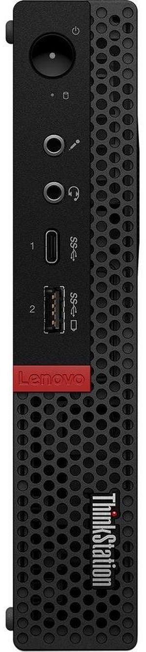 Lenovo ThinkStation P330 Tiny Home and Business Desktop (Intel i7-8700T 6-Core, 64GB RAM, 2x2TB PCIe SSD RAID 1  (2TB), NVIDIA Quadro P620, Wifi, Bluetooth, 5xUSB 3.1, 1xHDMI, Win 10 Pro)