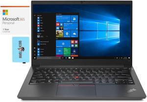 Lenovo ThinkPad E14 Gen 3 Home & Business Laptop (AMD Ryzen 7 5700U 8-Core, 14.0" 60Hz Full HD (1920x1080), AMD Radeon, 8GB RAM, 256GB SSD, Wifi, Win 10 Pro) with Microsoft 365 Personal , Hub