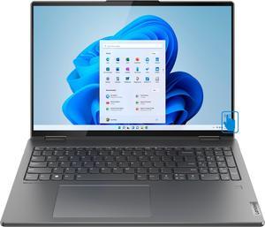 Lenovo Yoga 7 16.0" Touchscreen WQXGA IPS 2-in-1 Laptop (Intel i5-1240P 12-Core, Intel Iris Xe, 8GB LPDDR5 4800MHz, 256GB PCIe SSD, Backlit KYB, Fingerprint, WiFi 6E, BT 5.2, Win11Pro)