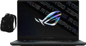 ASUS ROG Zephyrus G15 Gaming & Business Laptop (AMD Ryzen 9 5900HS 8-Core, 15.6" 165Hz 2K Quad HD (2560x1440), NVIDIA GeForce RTX 3080, 16GB RAM, Win 10 Pro) with Travel & Work Backpack