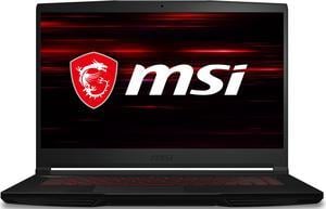 MSI GF63 Thin 10SCXR Gaming & Entertainment Laptop (Intel i5-10300H 4-Core, 15.6" 60Hz Full HD (1920x1080), NVIDIA GTX 1650 [Max-Q], 8GB RAM, 256GB SSD, Backlit KB, Wifi, USB 3.2, Win 10 Home)