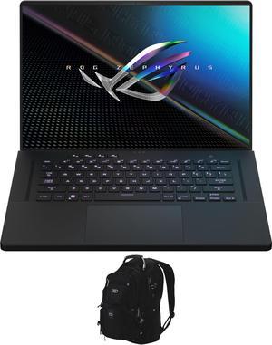 ASUS ROG Zephyrus M16 Gaming Laptop (Intel i7-12700H 14-Core, 16.0" 165Hz Wide UXGA (1920x1200), NVIDIA GeForce RTX 3060, 16GB DDR5 4800MHz RAM, Win 11 Home) with Travel & Work Backpack