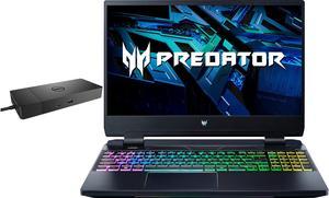 Acer Predator Helios 300 Gaming  Entertainment Laptop Intel i712700H 14Core 156 165Hz Full HD 1920x1080 NVIDIA GeForce RTX 3060 16GB DDR5 4800MHz RAM Win 11 Pro with WD19S 180W Dock