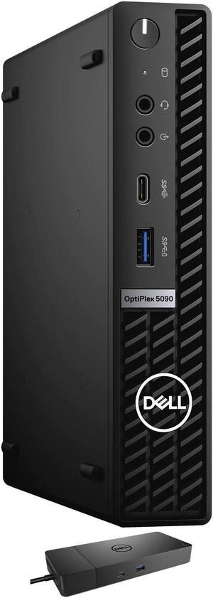 Dell OptiPlex 5090 CWKC3-N Home & Business Mini Desktop (Intel i5-11500T 6-Core, Intel UHD 750, 16GB RAM, 1TB SATA SSD, USB 3.2, Display Port, Win 10 Pro) with WD19S 180W Dock