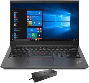 Lenovo ThinkPad E14 Gen 3 Home & Business Laptop (AMD Ryzen 7 5700U 8-Core, 14.0" 60Hz Full HD (1920x1080), AMD Radeon, 8GB RAM, 256GB PCIe SSD, Wifi, USB 3.2, Win 11 Pro) with WD19S 180W Dock